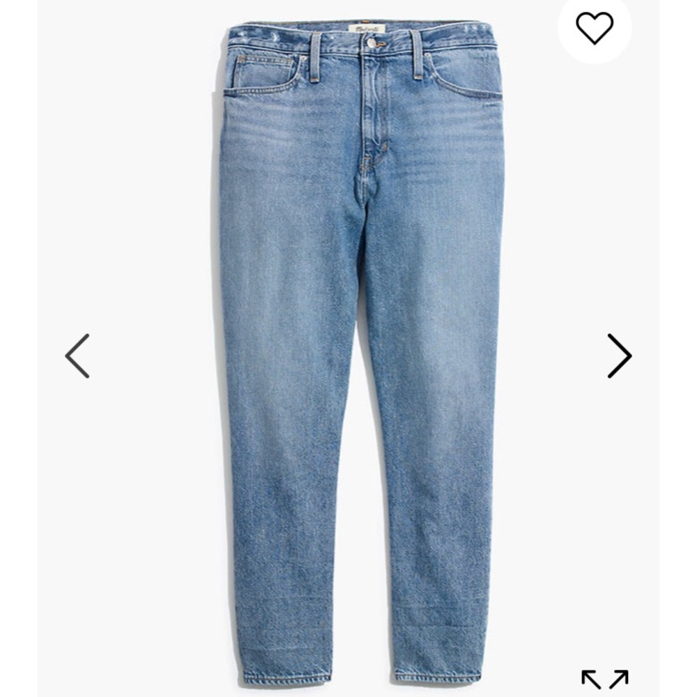 Madewell mom jeans in Melva wash